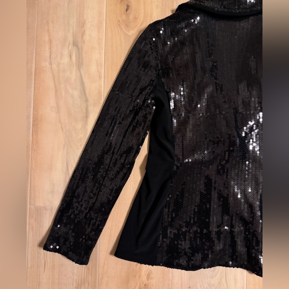 Joseph Ribkoff Sequin Blazer Size 8 - Picture 15 of 15